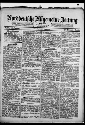 Norddeutsche allgemeine Zeitung vom 21.08.1902