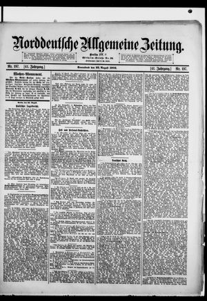 Norddeutsche allgemeine Zeitung vom 23.08.1902