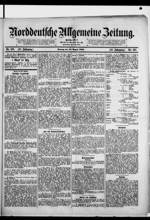 Norddeutsche allgemeine Zeitung vom 24.08.1902