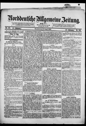 Norddeutsche allgemeine Zeitung vom 30.08.1902