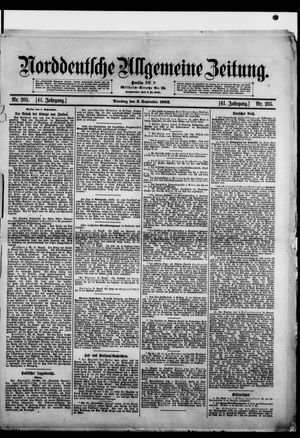 Norddeutsche allgemeine Zeitung vom 02.09.1902
