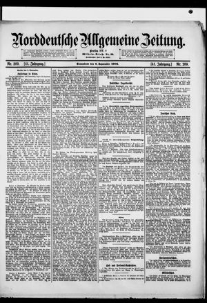 Norddeutsche allgemeine Zeitung vom 06.09.1902