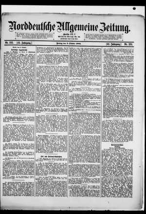 Norddeutsche allgemeine Zeitung vom 03.10.1902