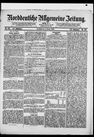 Norddeutsche allgemeine Zeitung vom 04.10.1902
