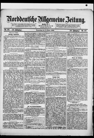 Norddeutsche allgemeine Zeitung on Oct 9, 1902