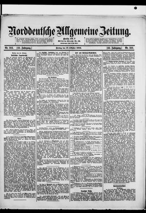 Norddeutsche allgemeine Zeitung vom 17.10.1902