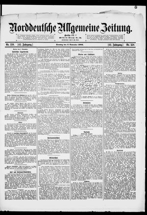Norddeutsche allgemeine Zeitung vom 02.11.1902