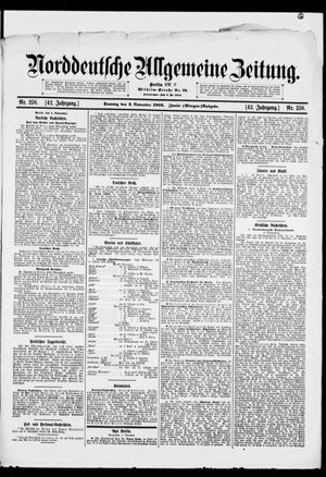 Norddeutsche allgemeine Zeitung vom 02.11.1902