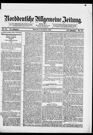Norddeutsche allgemeine Zeitung vom 19.11.1902