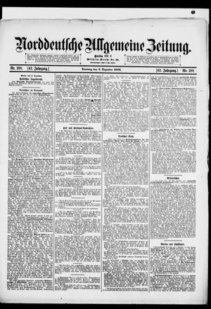 Norddeutsche allgemeine Zeitung vom 09.12.1902