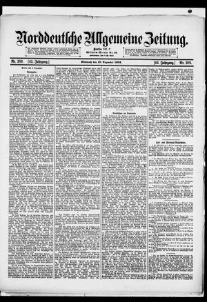 Norddeutsche allgemeine Zeitung on Dec 10, 1902