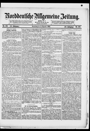 Norddeutsche allgemeine Zeitung vom 11.12.1902