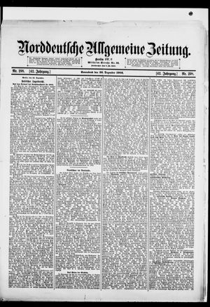 Norddeutsche allgemeine Zeitung vom 20.12.1902