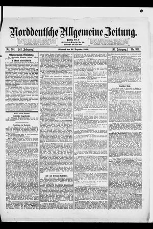 Norddeutsche allgemeine Zeitung vom 24.12.1902