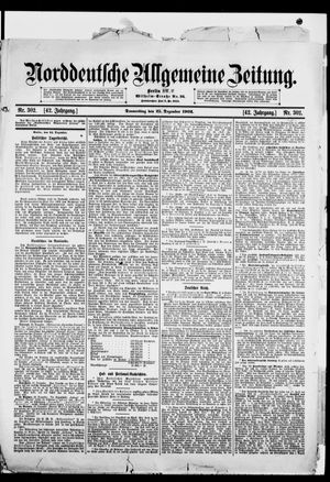 Norddeutsche allgemeine Zeitung vom 25.12.1902