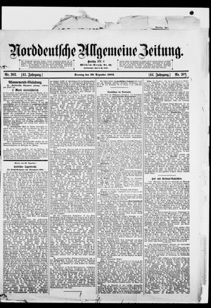 Norddeutsche allgemeine Zeitung vom 28.12.1902