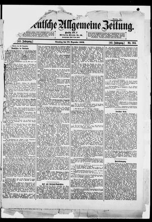 Norddeutsche allgemeine Zeitung vom 30.12.1902