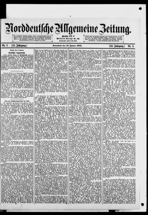 Norddeutsche allgemeine Zeitung vom 10.01.1903
