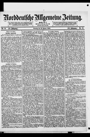 Norddeutsche allgemeine Zeitung on Jan 13, 1903
