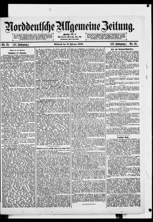 Norddeutsche allgemeine Zeitung on Feb 11, 1903