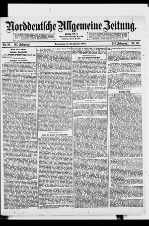 Norddeutsche allgemeine Zeitung on Feb 12, 1903