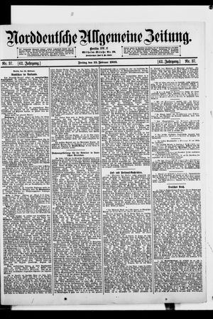 Norddeutsche allgemeine Zeitung vom 13.02.1903