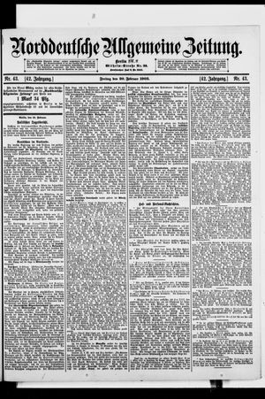 Norddeutsche allgemeine Zeitung vom 20.02.1903
