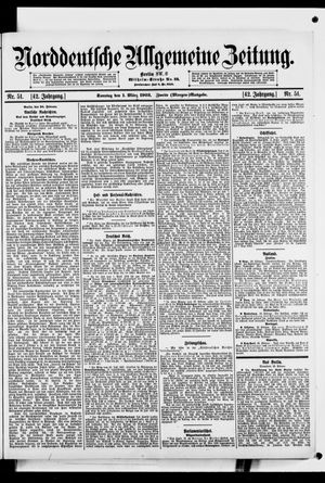 Norddeutsche allgemeine Zeitung vom 01.03.1903