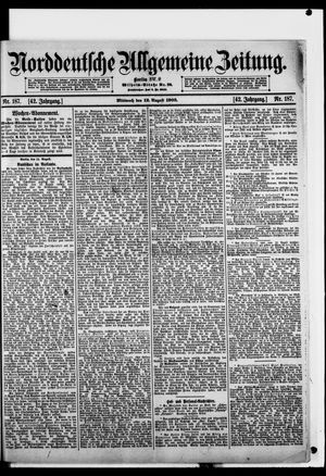 Norddeutsche allgemeine Zeitung vom 12.08.1903