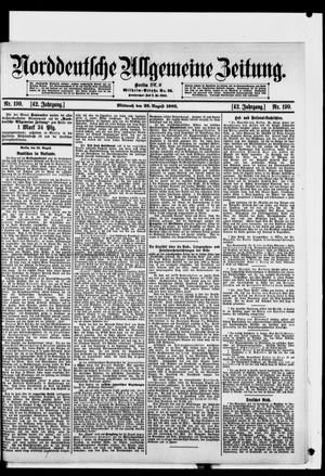Norddeutsche allgemeine Zeitung vom 26.08.1903