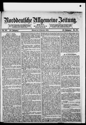 Norddeutsche allgemeine Zeitung vom 02.09.1903