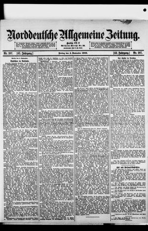 Norddeutsche allgemeine Zeitung on Sep 4, 1903