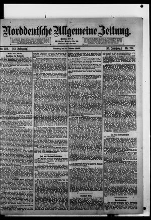 Norddeutsche allgemeine Zeitung vom 06.10.1903