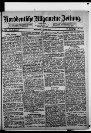 Norddeutsche allgemeine Zeitung vom 07.10.1903