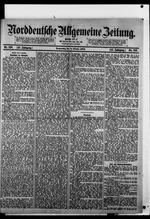 Norddeutsche allgemeine Zeitung vom 08.10.1903