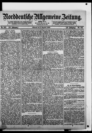 Norddeutsche allgemeine Zeitung vom 02.12.1903