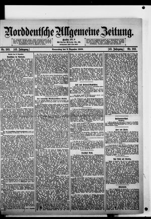 Norddeutsche allgemeine Zeitung vom 03.12.1903
