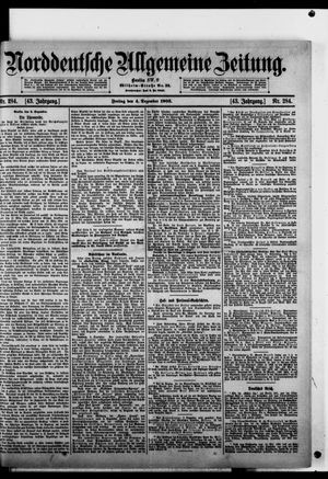 Norddeutsche allgemeine Zeitung vom 04.12.1903