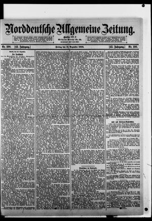 Norddeutsche allgemeine Zeitung vom 11.12.1903