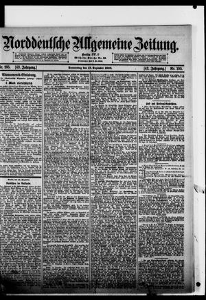 Norddeutsche allgemeine Zeitung vom 17.12.1903