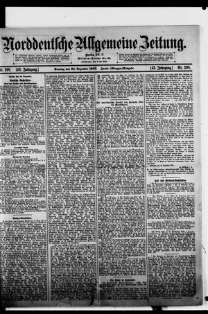 Norddeutsche allgemeine Zeitung vom 20.12.1903