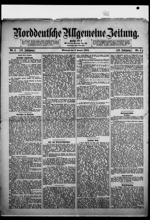 Norddeutsche allgemeine Zeitung vom 06.01.1904