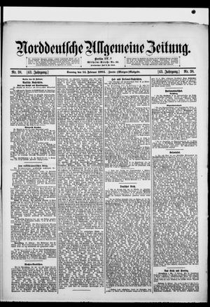 Norddeutsche allgemeine Zeitung vom 14.02.1904