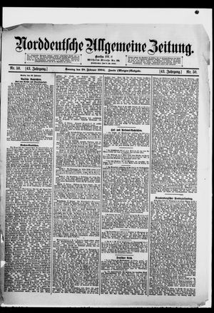 Norddeutsche allgemeine Zeitung vom 28.02.1904