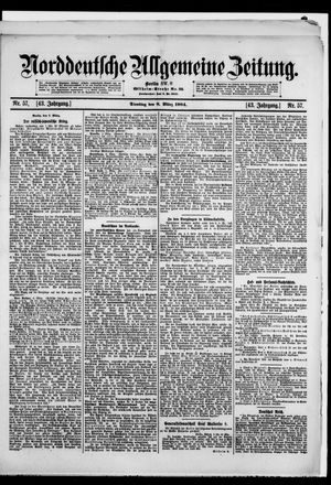 Norddeutsche allgemeine Zeitung vom 08.03.1904