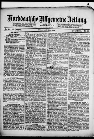 Norddeutsche allgemeine Zeitung vom 09.03.1904