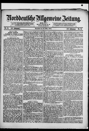 Norddeutsche allgemeine Zeitung vom 12.03.1904
