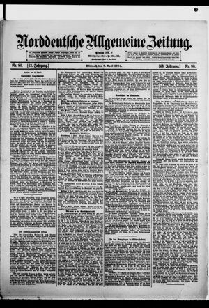 Norddeutsche allgemeine Zeitung vom 06.04.1904