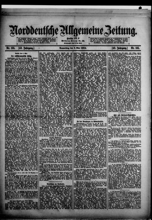 Norddeutsche allgemeine Zeitung vom 05.05.1904