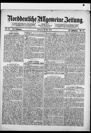 Norddeutsche allgemeine Zeitung vom 20.05.1904